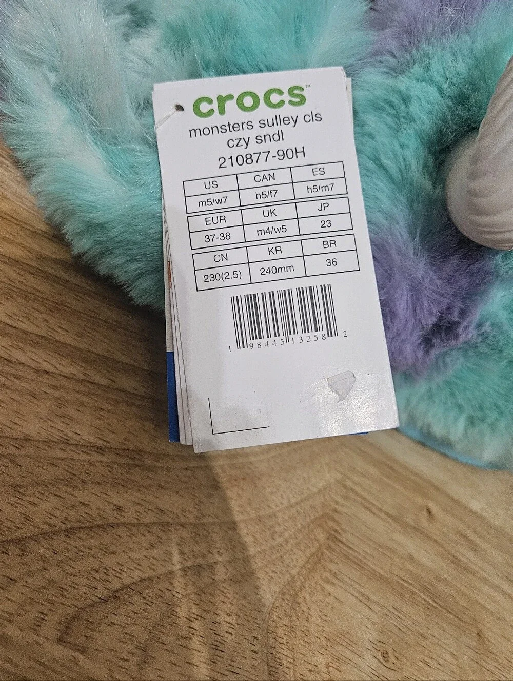 Crocs Monsters Inc Sulley